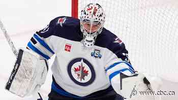 Jets' coach Arniel stickhandles around Hellebuyck's status as suspension end looms