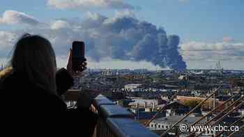 St. Petersburg oil facilities ablaze as Ukraine launches more than 1,000 drones at Russia