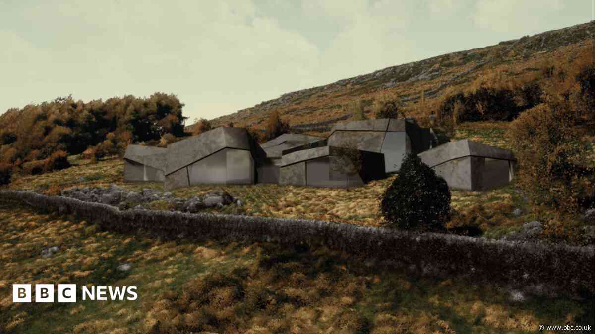 House that looks like boulders to be built on moor