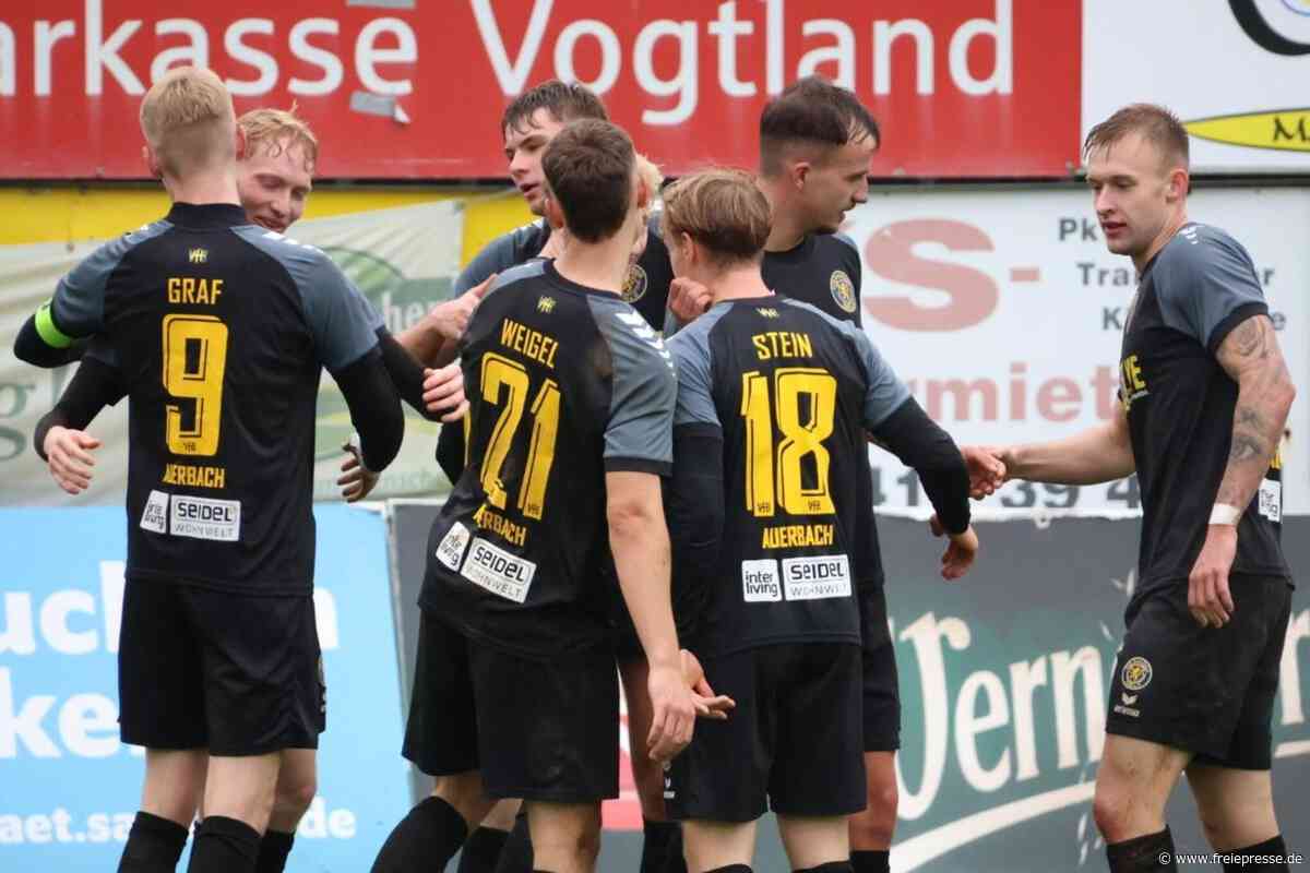 Spektakel beim VfB Auerbach: Zwei Tore in der Nachspielzeit