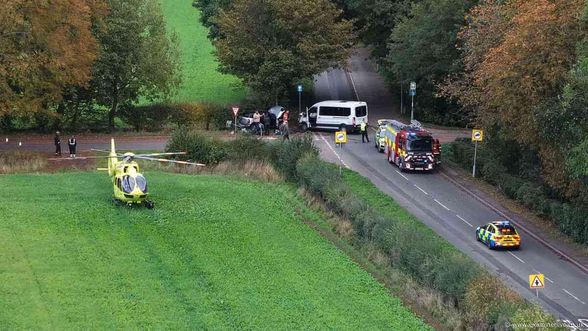 Tadcaster School LIVE as Air Ambulance called after 'serious crash'
