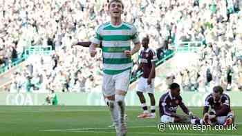 Dominant Celtic put seven past Hearts at Parkhead