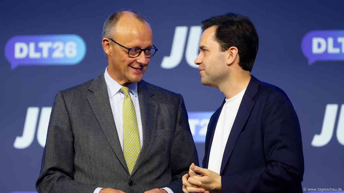 "Deutschlandtag" der Jungen Union: Der große Knall bleibt aus