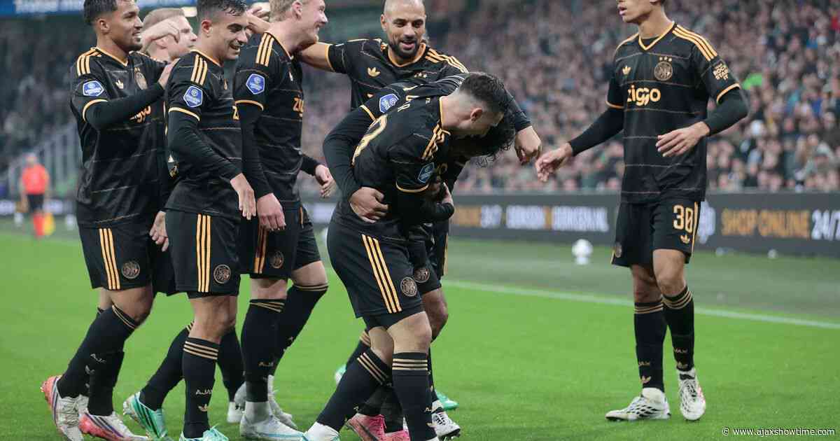 Energiek Ajax laat ander gezicht zien en wint voor het eerst sinds 2023 op bezoek bij FC Groningen