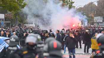 Löwen-Pyro: 6 Polizisten verletzt