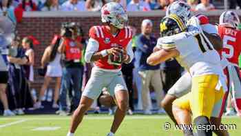NFL draft risers, notes off Saturday's college games: Will measurables matter for Chambliss?