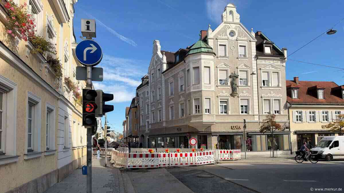 Rathauskreuzung Fürstenfeldbruck: Sperrung endet am 24. Oktober