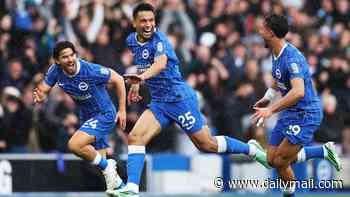 Fabian Hurzeler breaks his Crystal Palace hoodoo as Brighton blow their bitter rivals away 5-0 to leave Pierre Sage smarting, writes NICK SZCZEPANIK