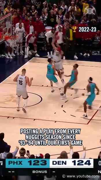 Something near and dear for 4 days until Nuggets Basketball  #nba #basketball #denvernuggets