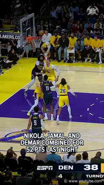 Buckets on buckets  #nba #basketball #denvernuggets