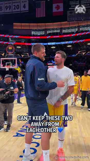 Mandatory Nikola & Luka post  #nba #basketball #denvernuggets