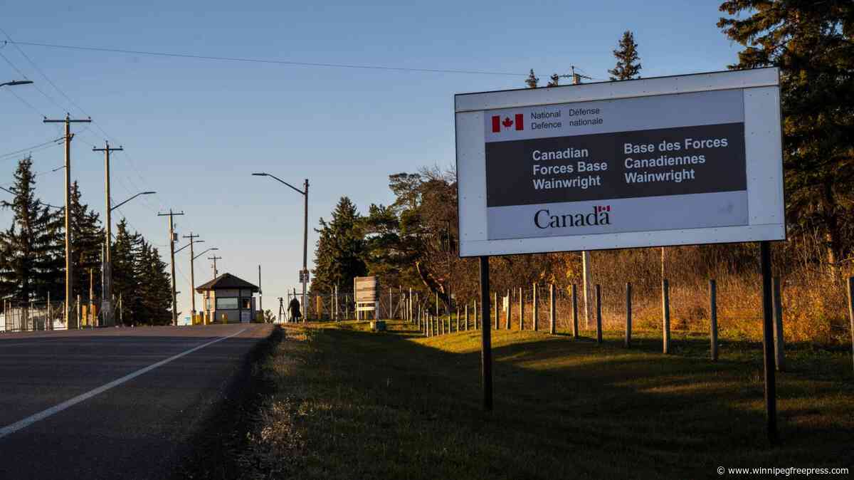 Manitoba premier offers condolences after CFB Wainwright tragedy