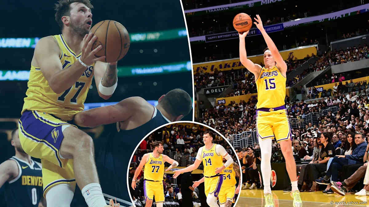 Lakers experience ‘growing pains’ in first look with Big 3