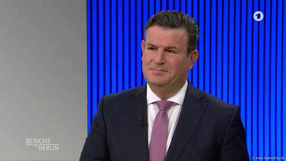 Bericht aus Berlin: Heil äußert Zweifel an Rot-Grün-Rot in Berlin