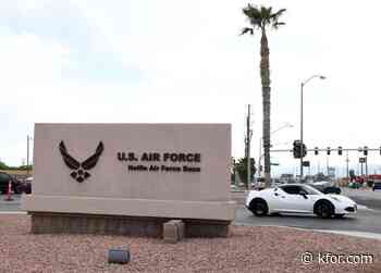 Service member dies after rappelling fall at college football game: Nellis Air Force Base