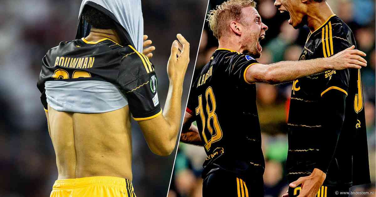 Van een dal in Split naar een piek in Groningen, het past precies bij wat Ajax nu nog is