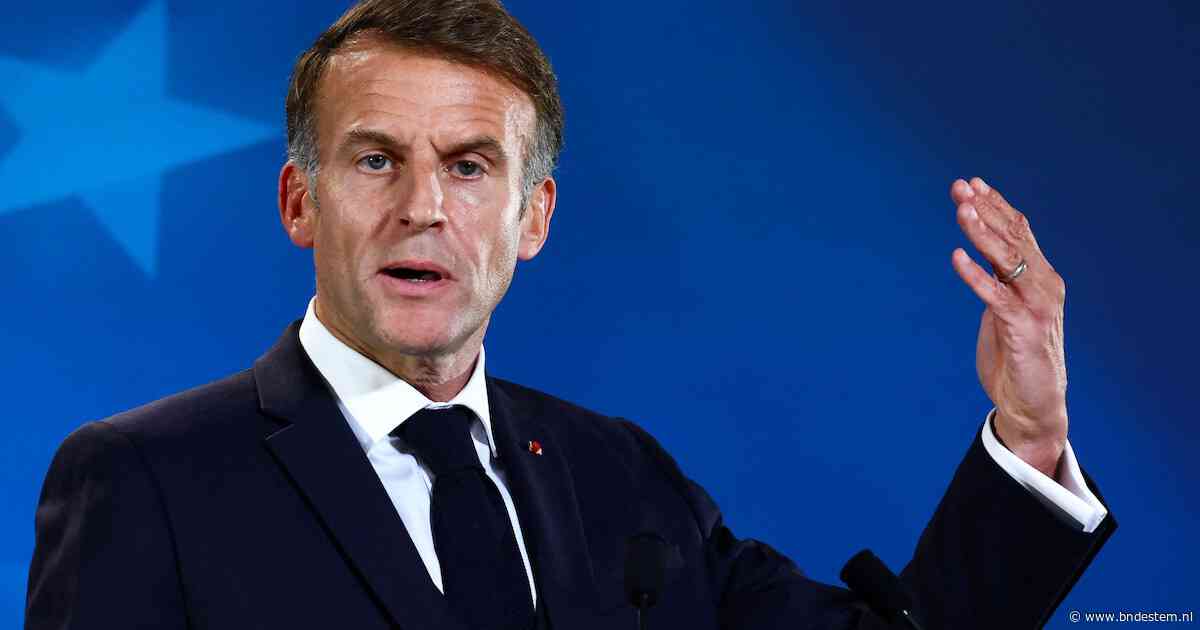 President Macron haalt uit naar Franse relschoppers: 'We tonen geen zwakte en zullen jullie straffen'