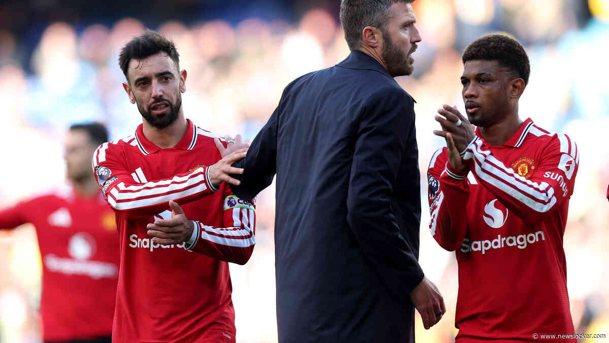 Manchester United-trainer Michael Carrick kijkt reikhalzend uit naar rentree Matthijs de Ligt, rel rond Lisandro Martinez laat sporen na