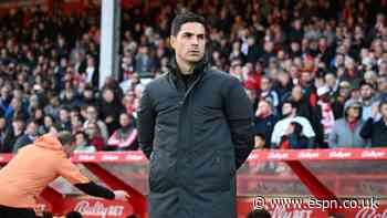 Arteta blames Forest 'Christmas tree' for Arsenal's blunt display