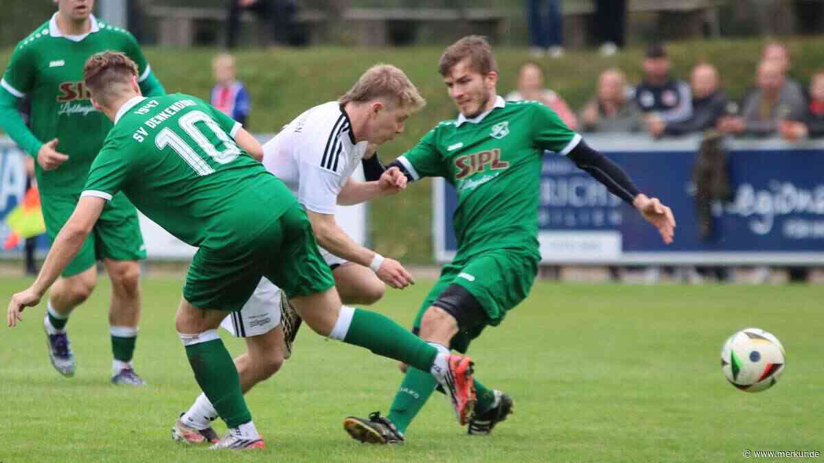 Auch in doppelter Überzahl: TSV Allershausen kommt gegen Denkendorf nur zu einem 1:1