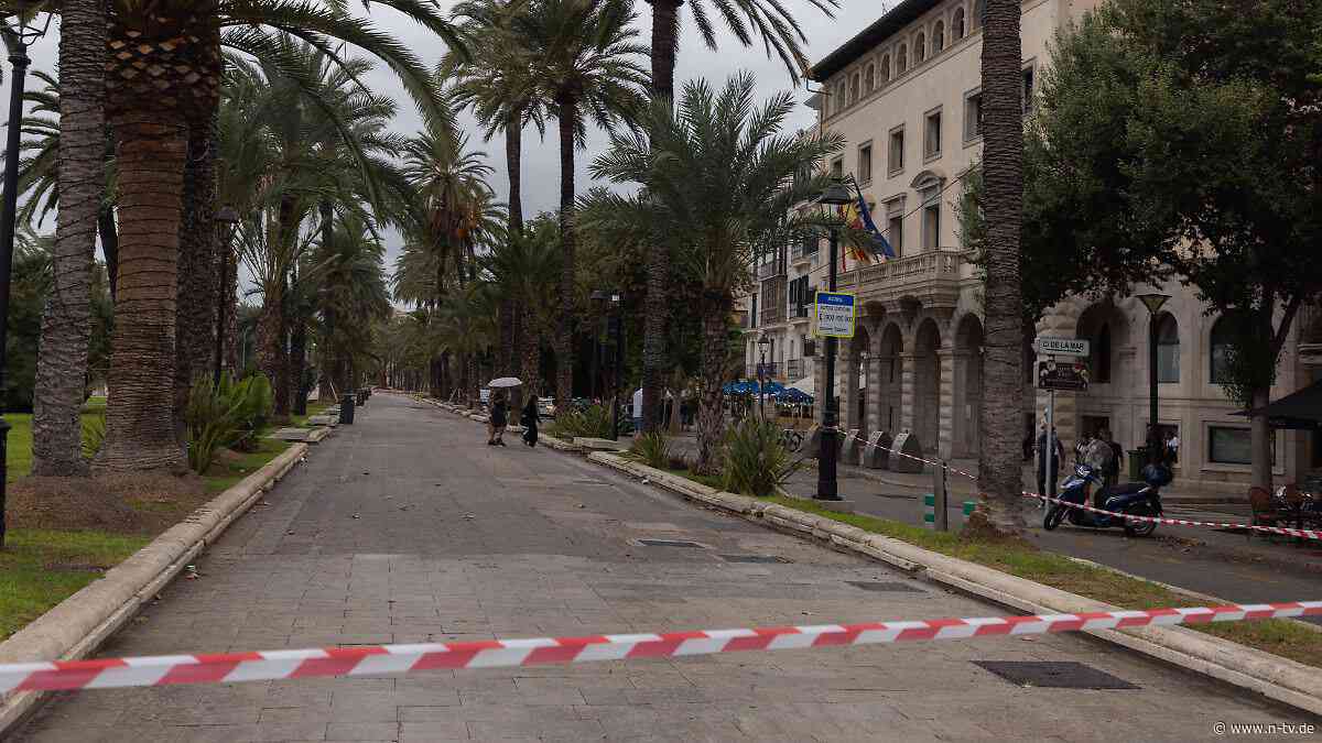 Flugausfälle, Schulen schließen: Auf Mallorca schrillt der Alarm: Höchste Sturmwarnung 