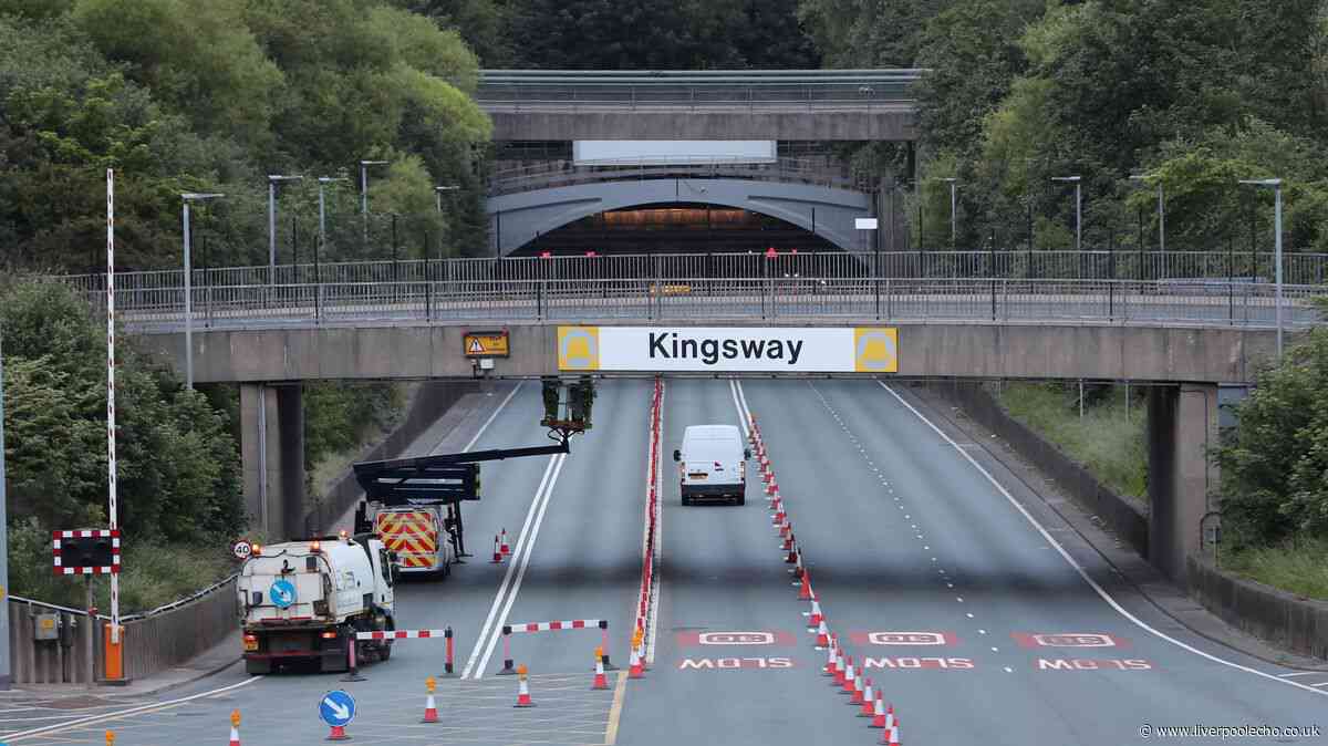 Warning to drivers using the Kingsway Tunnel tomorrow