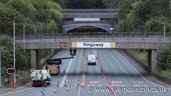 Warning to drivers using the Kingsway Tunnel tomorrow