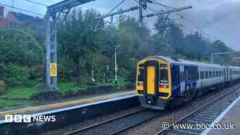 Couple spent 20 years making railway station garden