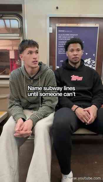 subway showdown: Egor Dëmin vs. Joshua Jefferson 🚇👀#brooklynnets #games #nba