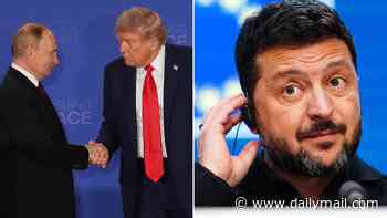 Trump reveals peace deal in progress between Ukraine and Russia as he slams Zelensky for hurting oil markets