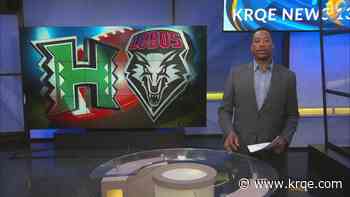 UNM football overcomes adversity and penalties in a come from behind victory at Hawaii
