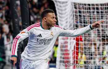 Real Madrid golea 4-1 al Sevilla con doblete de Mbappé