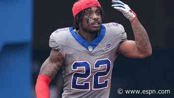 Bills CB Gardner-Johnson ejected after apparent spitting incident