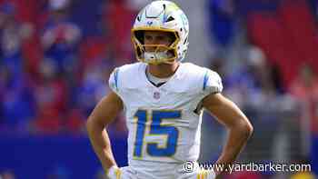 Chargers WR Ladd McConkey (concussion) exits vs. Chiefs