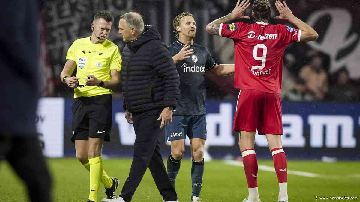 Wout Weghorst windt zich enorm op over het juichen van FC Utrecht-speler Angel Alarcon