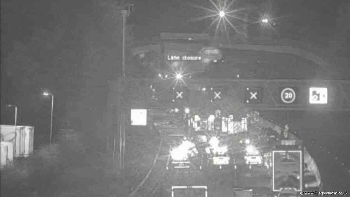 M6 traffic live updates as motorway closed due to 'serious' crash