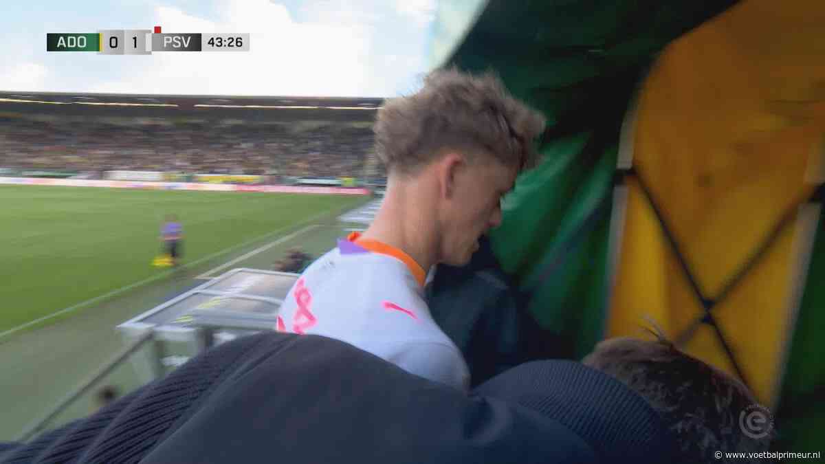 De beelden: Mijnans krijgt rood bij PSV en mist topper tegen Feyenoord