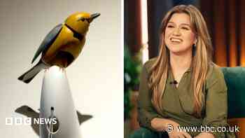 At the Brooklyn shop in 'surreal' row with Kelly Clarkson over mechanical bird
