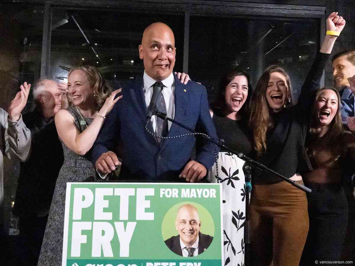B.C. Municipal Election Results Recap: New era for some, familiar faces for others | Rob Howard to be Richmond's new mayor | Pete Fry vows to fight for Vancouver | Hurley's back, back again as Burnaby mayor | Brenda Locke concedes defeat to former mayor D