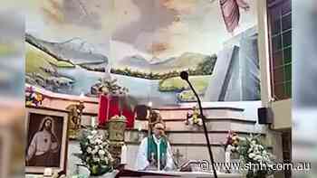 Priest fatally wounded by falling crucifix