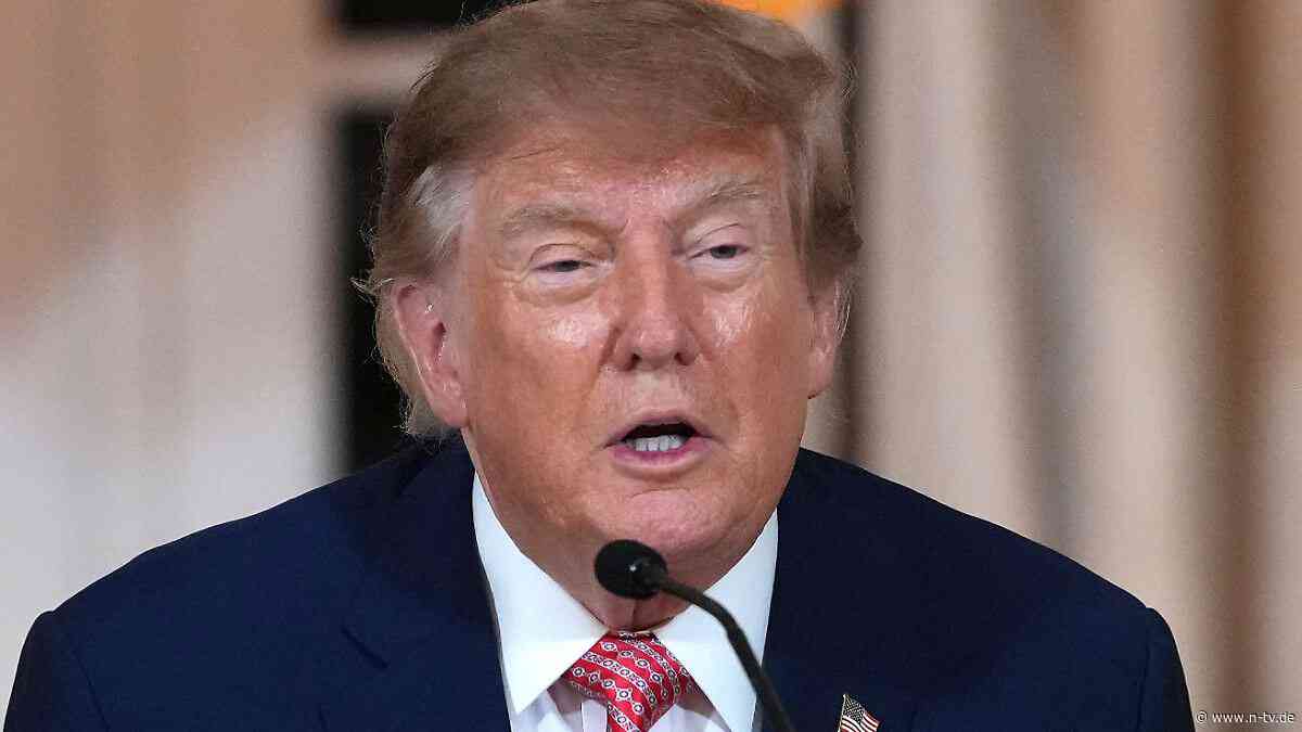 Ausgesetztes Sanktionspaket: Trump rechtfertigt seine Milde gegen Russland