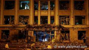 One dead and two injured after Russia air strike hits Kyiv buildings - including medical facility