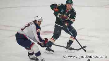 Kirill Kaprizov nets 10th goal in 9 games, pacing Wild past Blue Jackets
