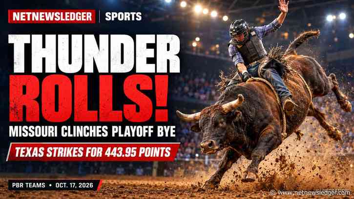 PBR – Thunder Rolls to Playoff Bye as Rattlers Strike for Historic PBR Score