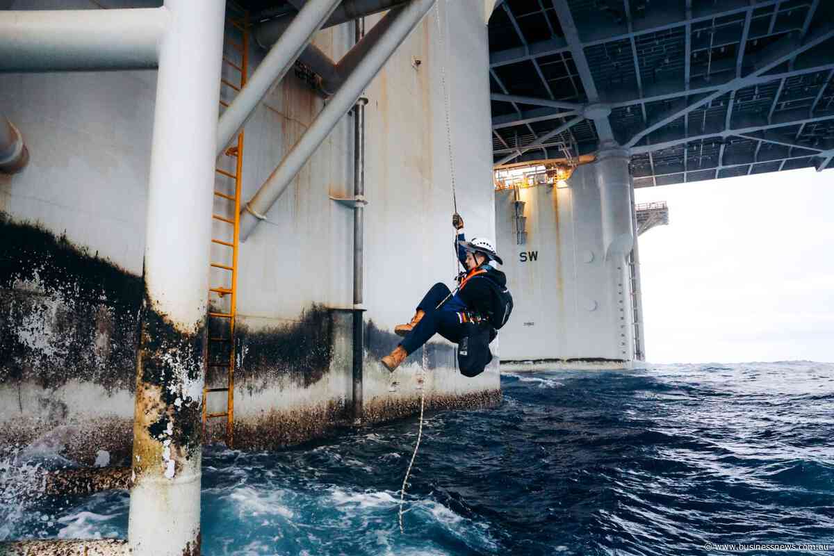 Woodside slams Greenpeace Scarborough trespassing stunt