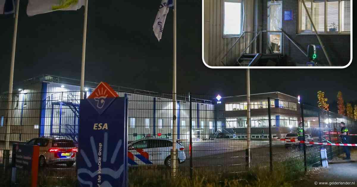 Explosie bij slachterij in Apeldoorn: politie gaat uit van opzet