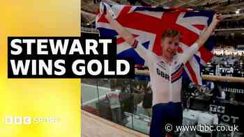 GB's Stewart wins gold in thrilling points race