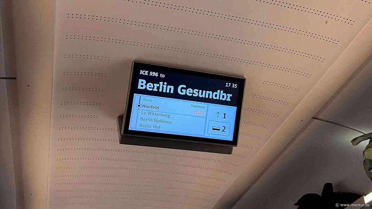 ICE-Lokführer vergisst Halt – voll besetzter ICE stoppt in Kleinstadt