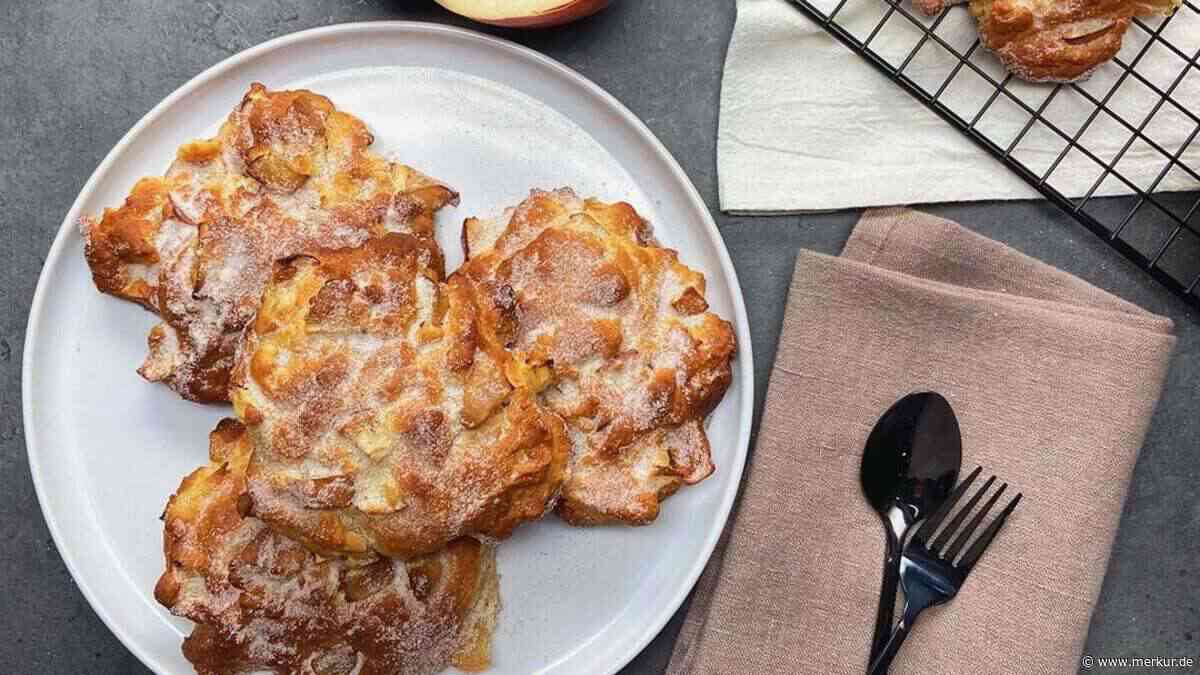 Apfel-Quark-Küchlein: außen knusprig, innen besonders saftig und locker