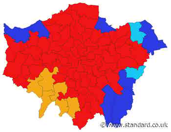 Labour to win record number of MPs as Tories and Greens get zero in 90% of London - shock poll
